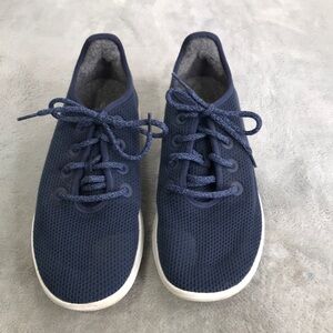 Allbirds Men's Tree Runner Navy Blue Size 10